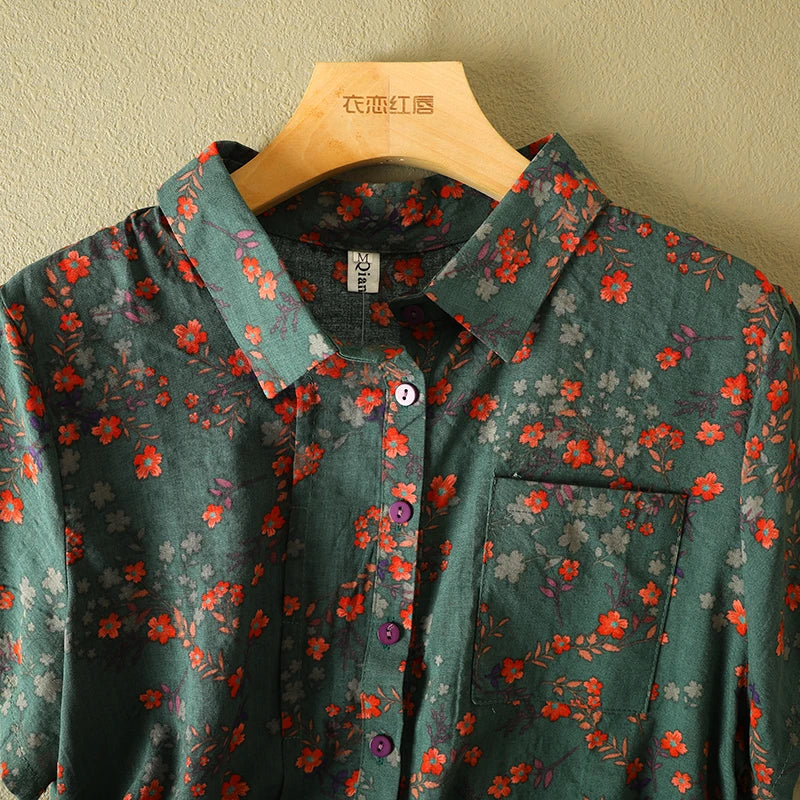 Elloise Linen Blouse