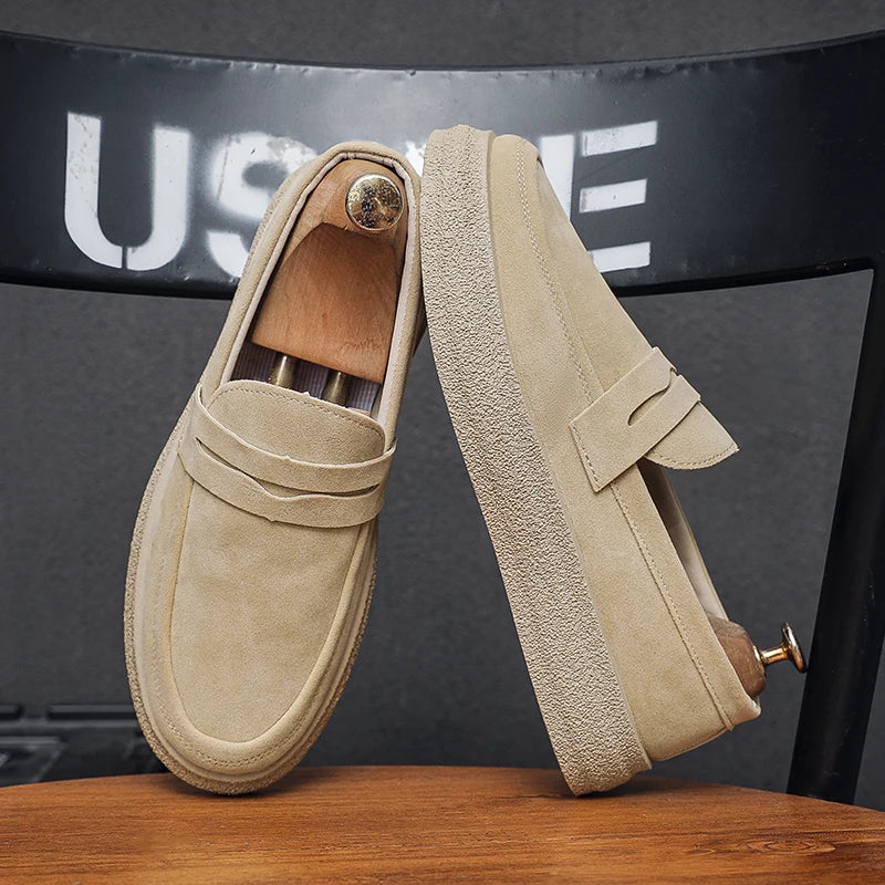 Valencia Suede Loafers