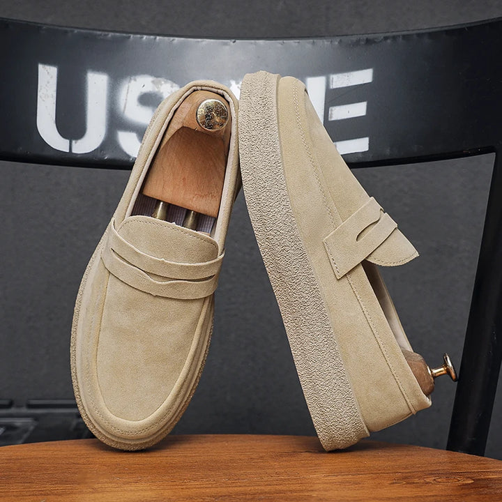 Valencia Suede Loafers