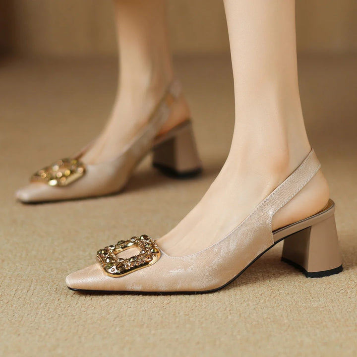Katrina Leather Pumps