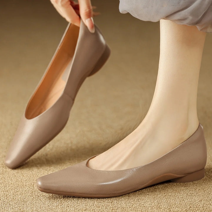 Rosaline Leather Pumps
