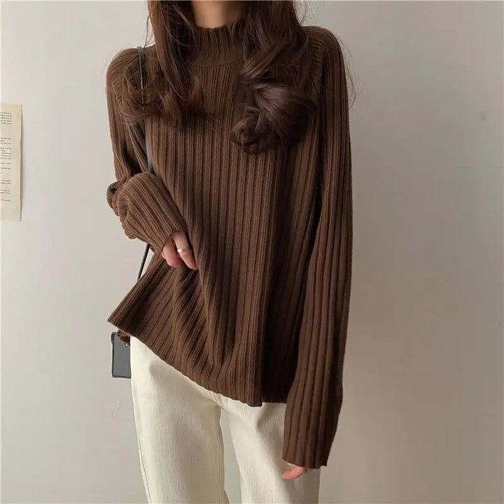 Manku Half Knitted Sweater