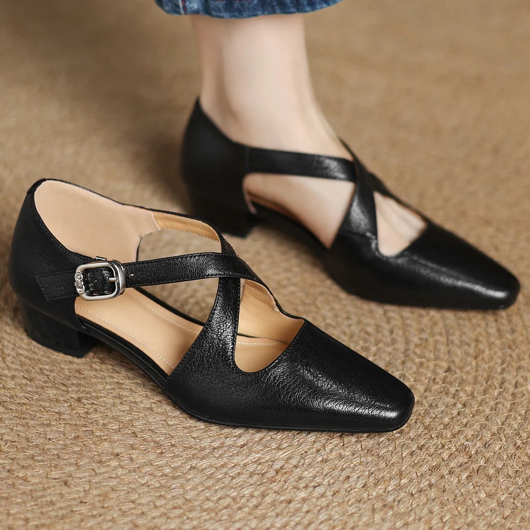 Daniela Leather Sandals