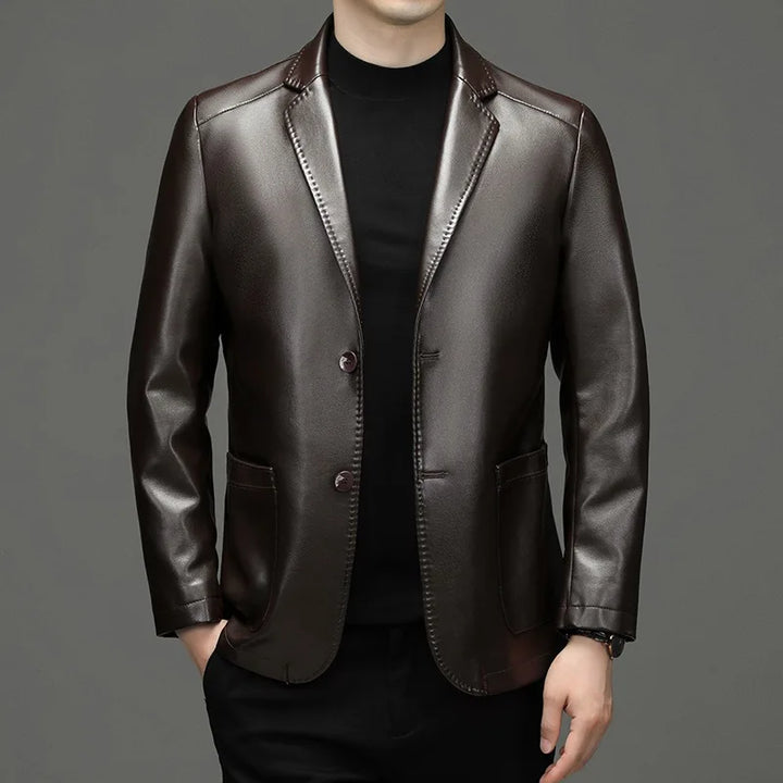 Camden Leather Blazer