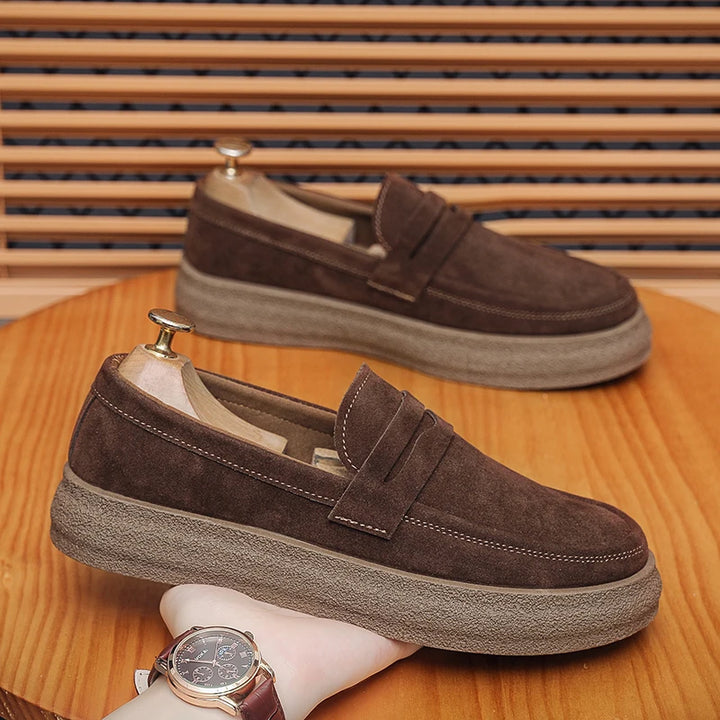 Valencia Suede Loafers