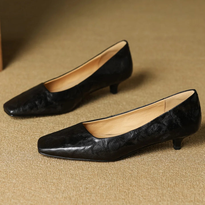 Tessa Leather Pumps