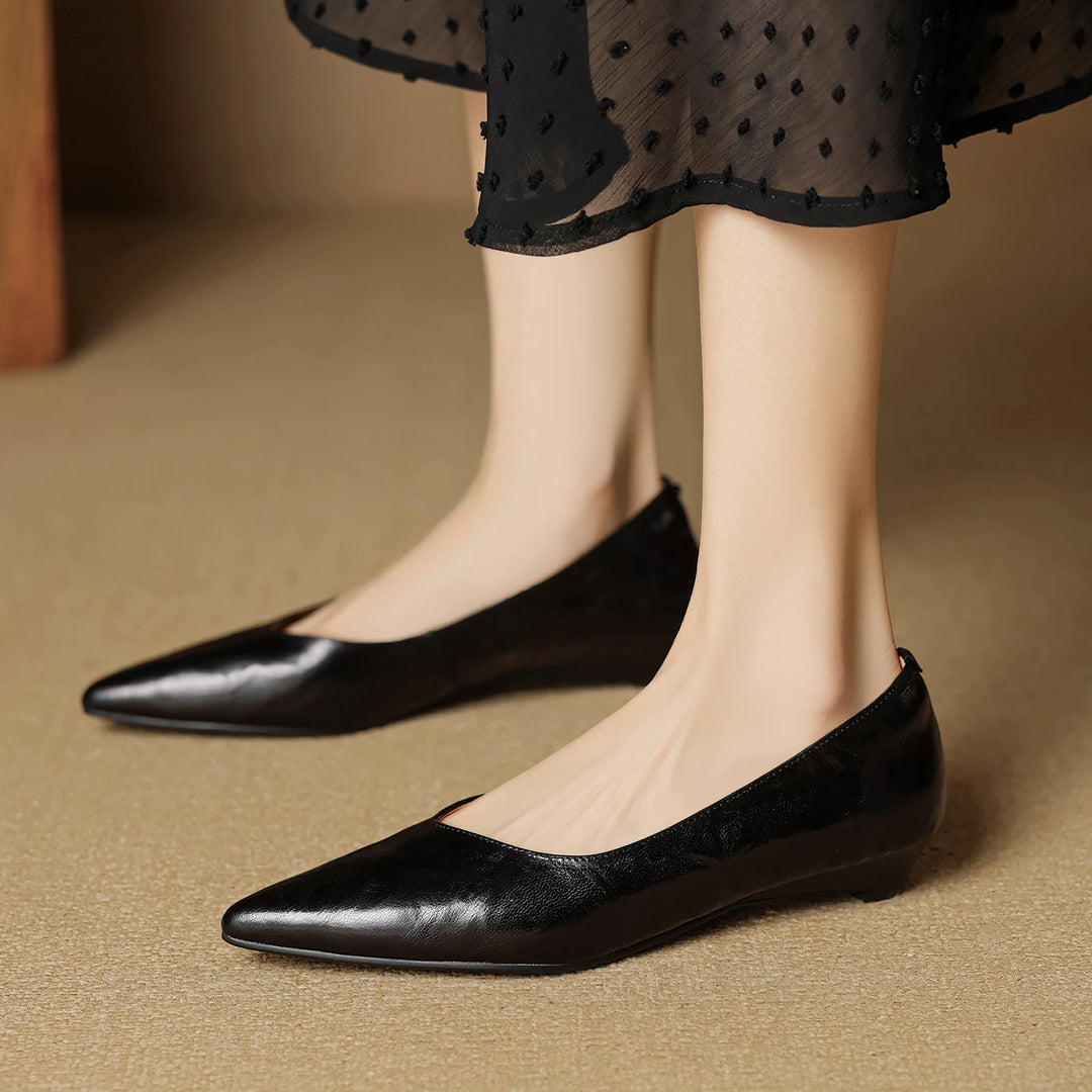 Elodie Leather Pumps