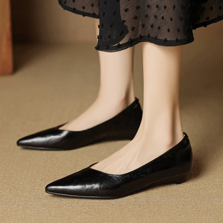 Elodie Leather Pumps