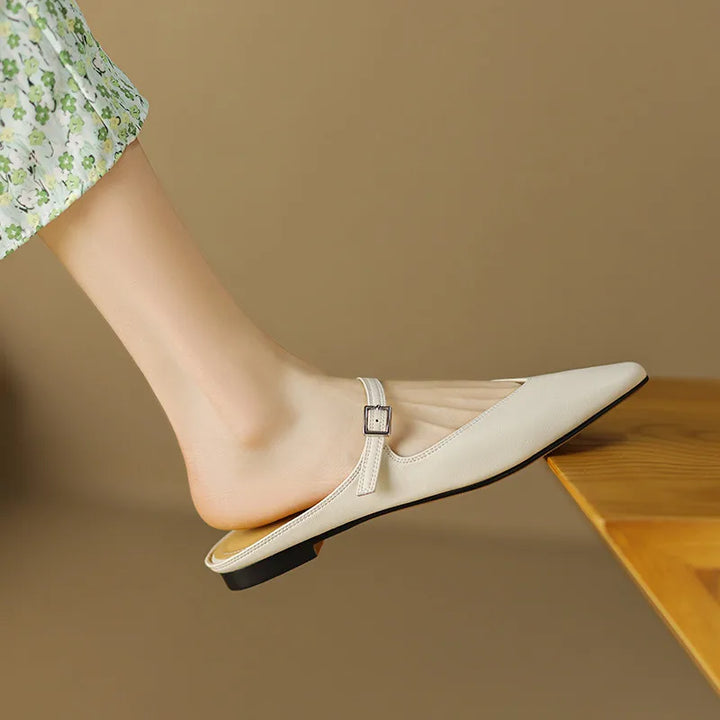 Rosalind Genuine Leather Mules