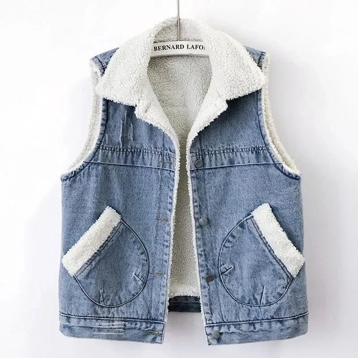 Premium Denim Waistcoat