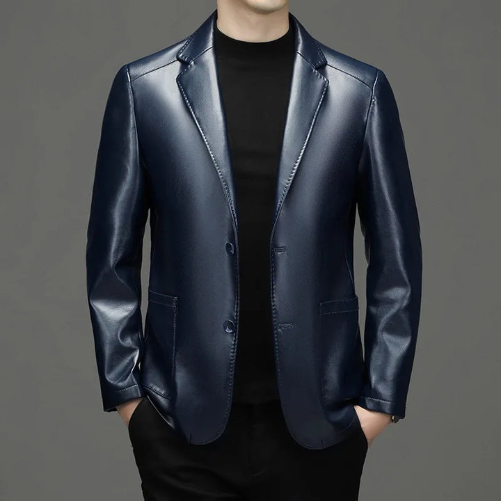 Camden Leather Blazer
