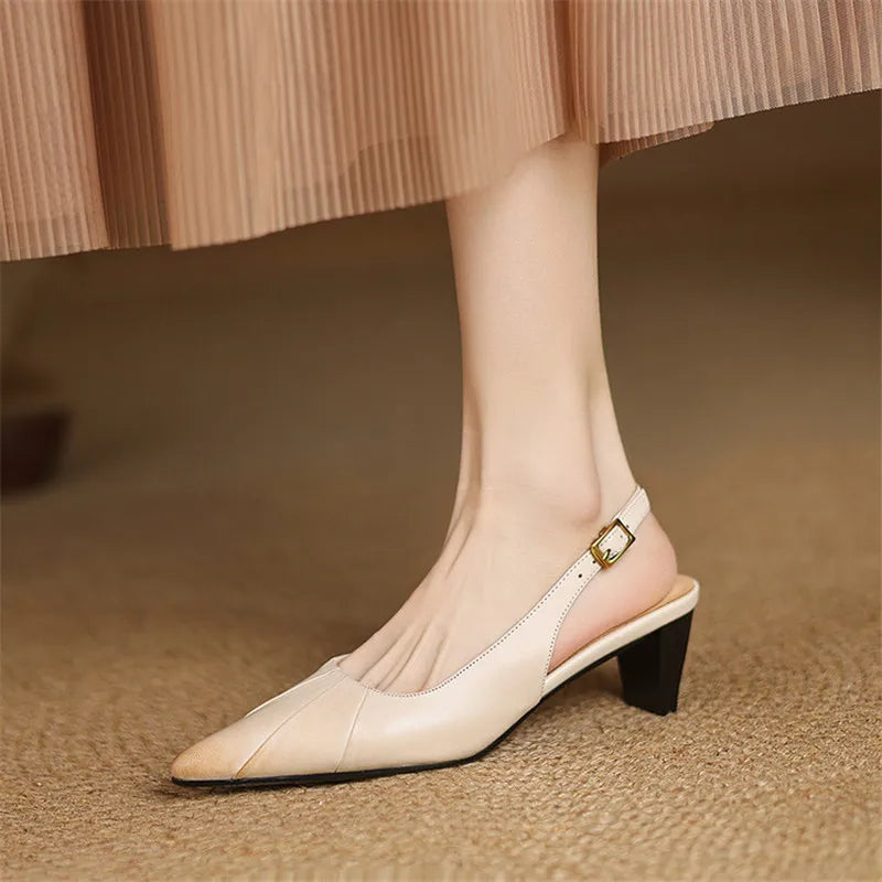 Hazel Leather Sandals