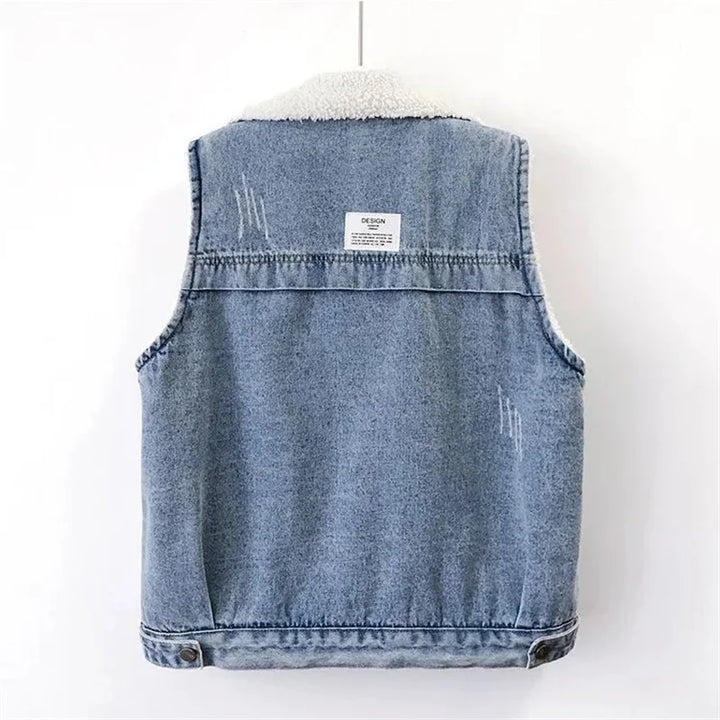 Premium Denim Waistcoat