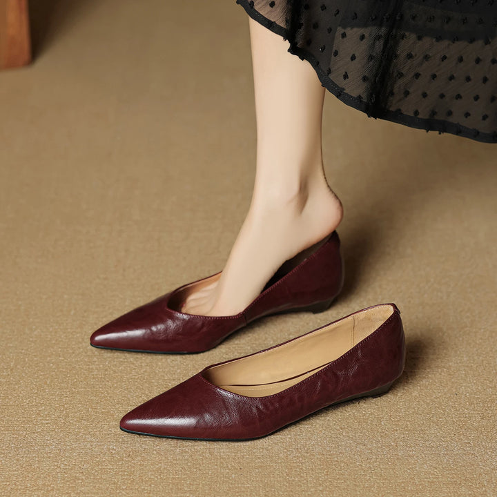 Elodie Leather Pumps