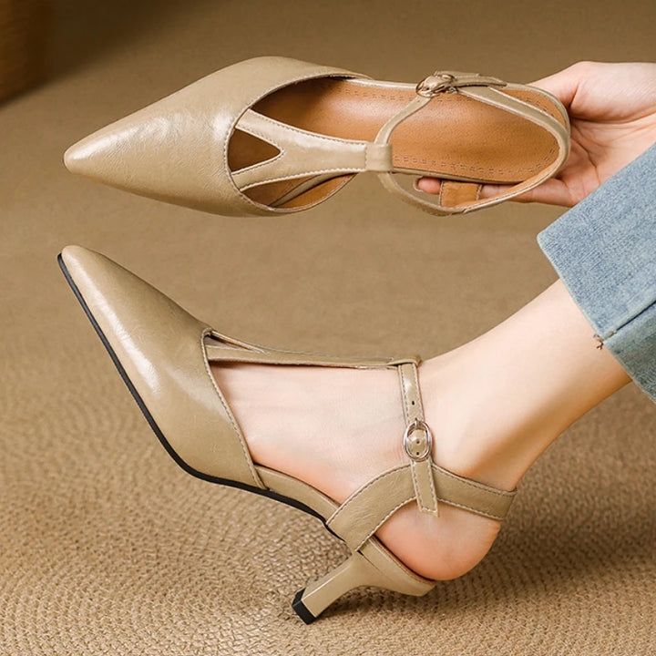 Monique Leather Pumps