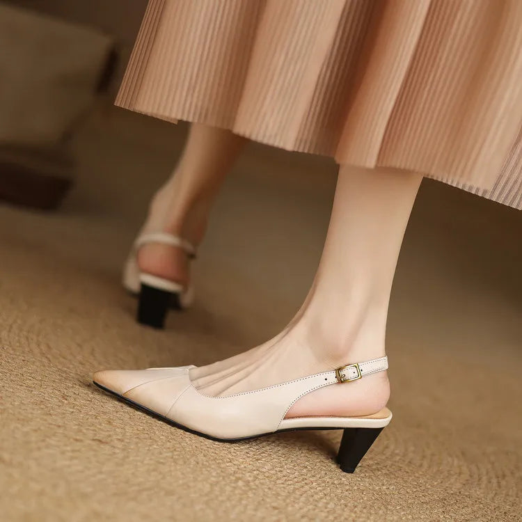 Hazel Leather Sandals