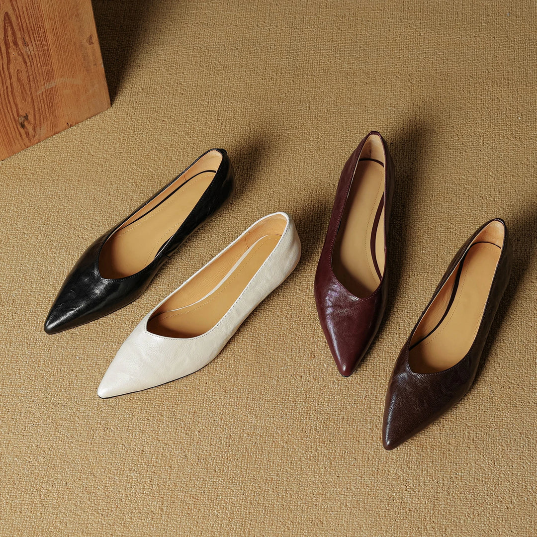 Elodie Leather Pumps