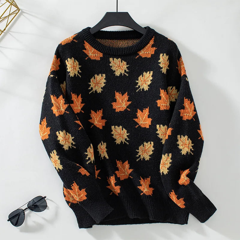 Maple Leaf Sweater