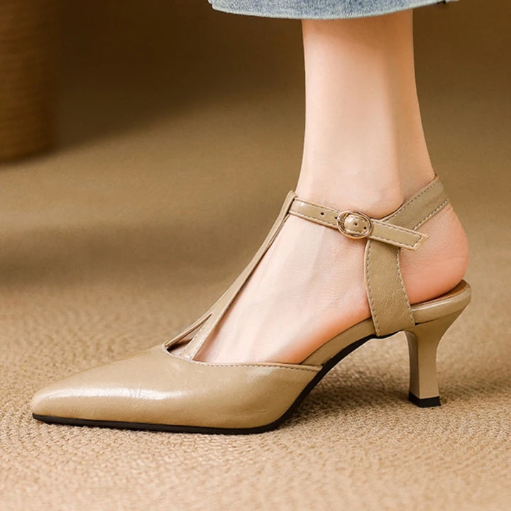 Monique Leather Pumps