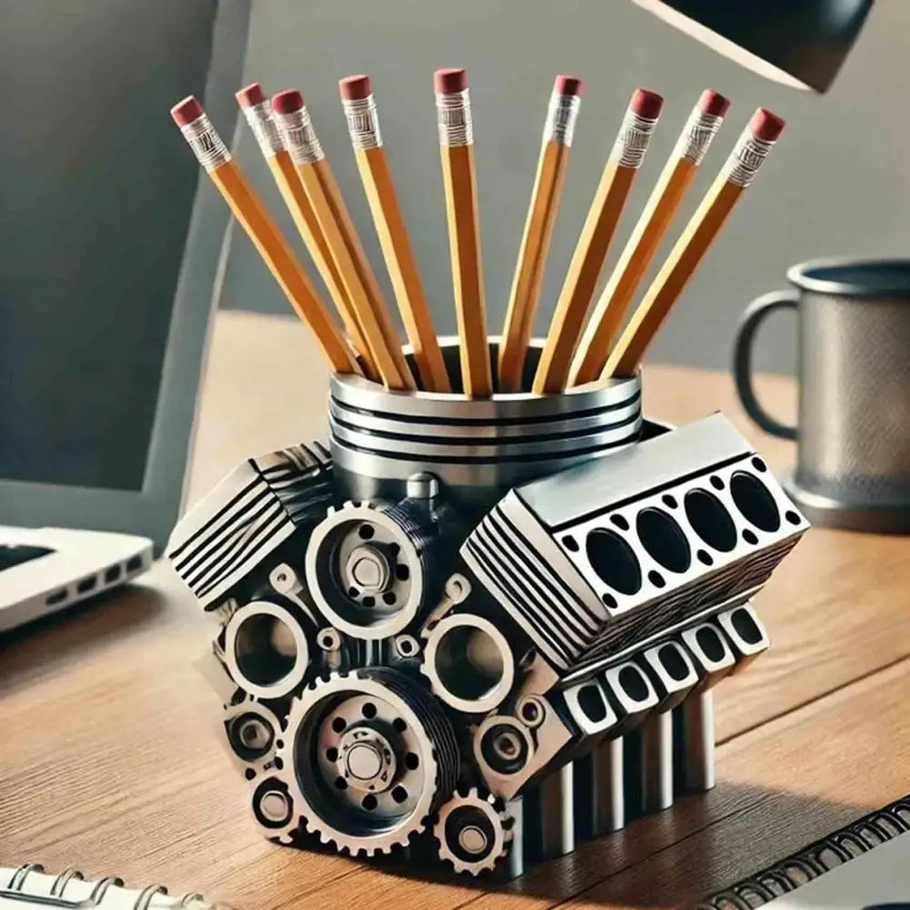 Engine Pen Holder