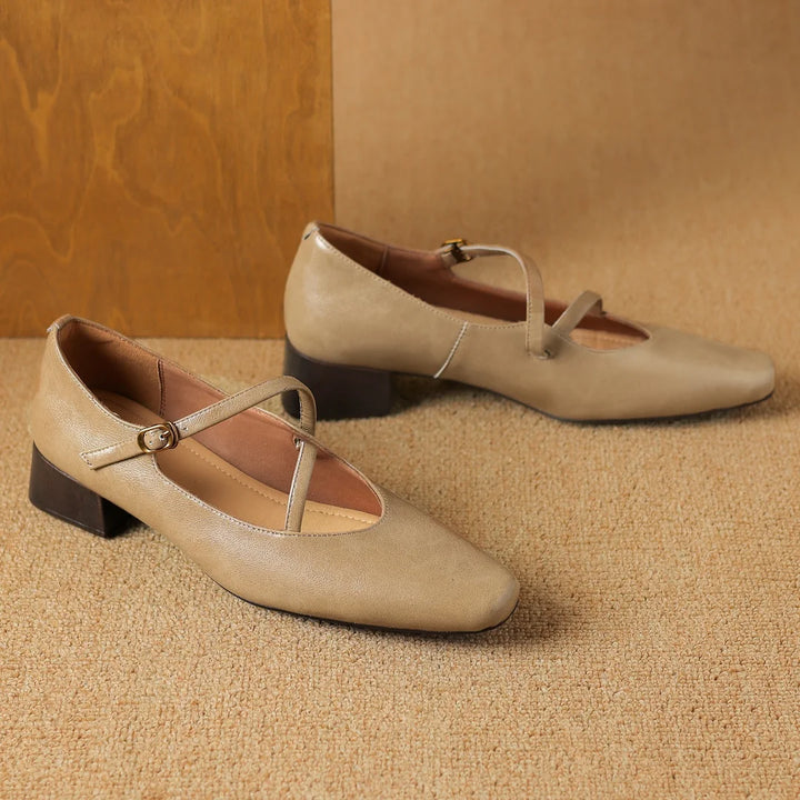 Marbelle Leather Pumps