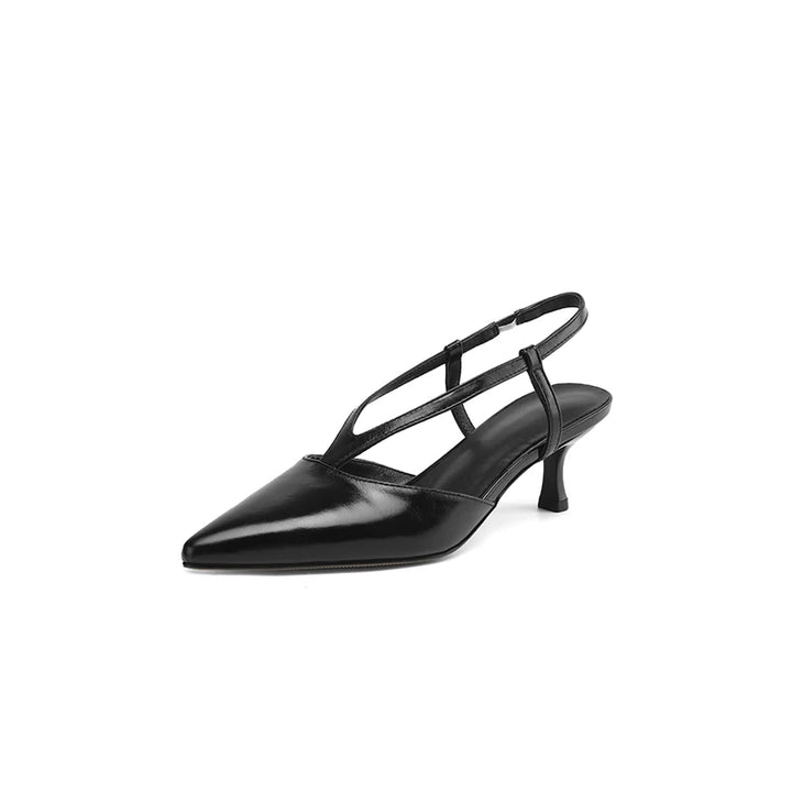 Jamila Genuine Leather Pumps