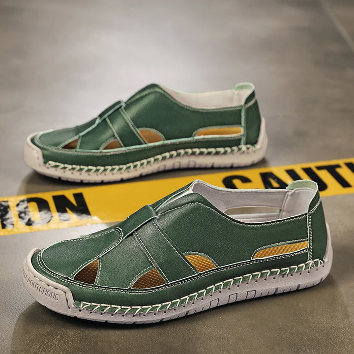 Nexus Leather Sandals