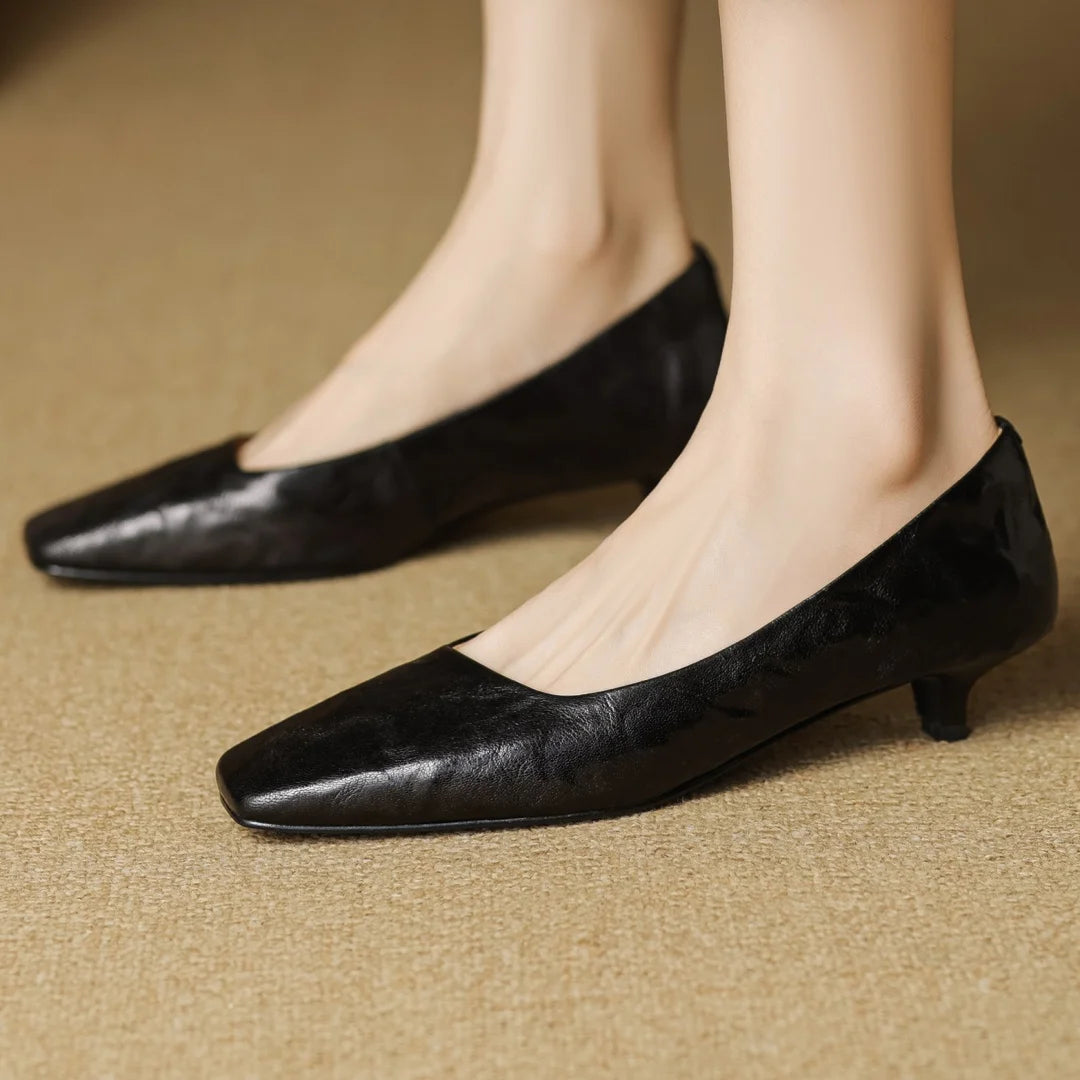 Tessa Leather Pumps