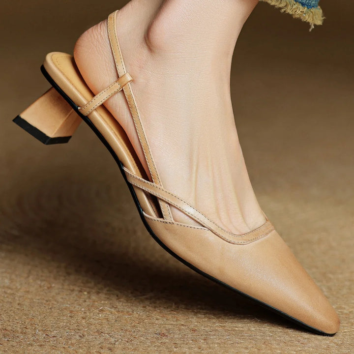 Nadia Leather Pumps