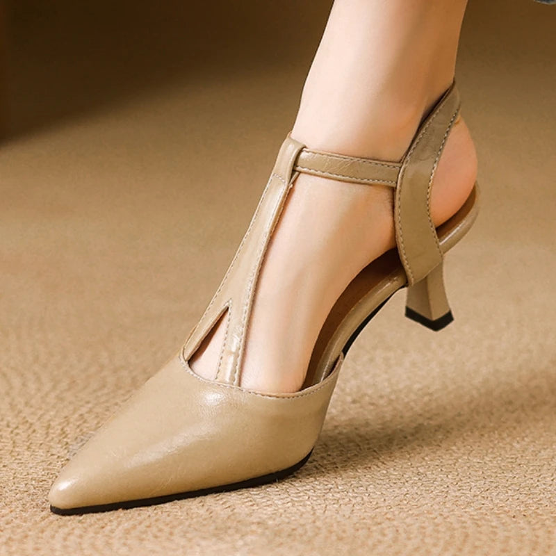 Monique Leather Pumps