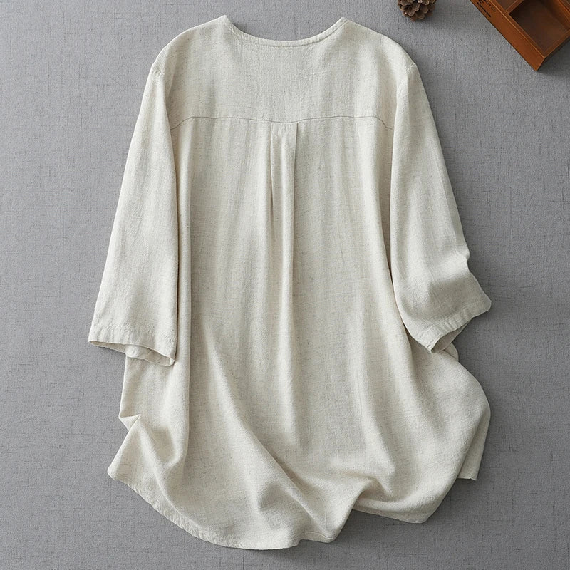 Natalia Linen Shirt