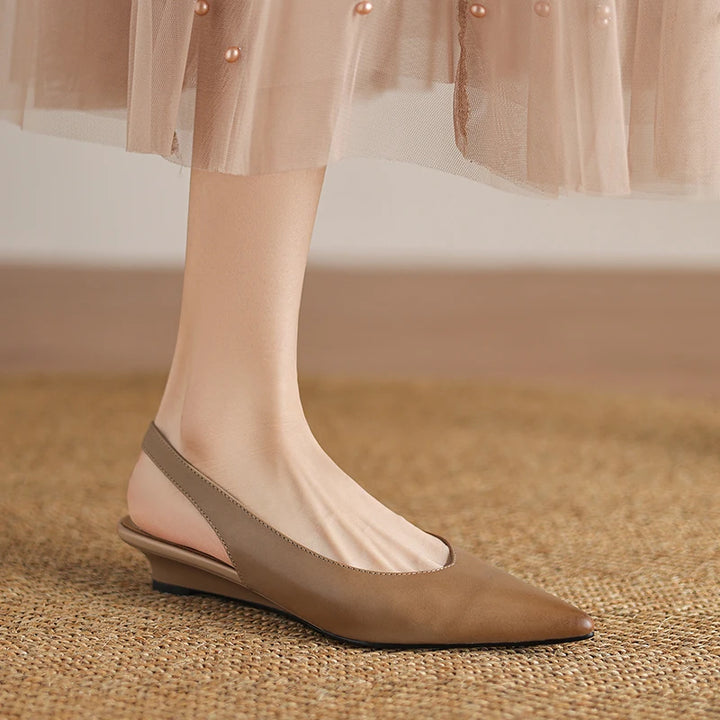 Amelia Genuine Leather Pumps