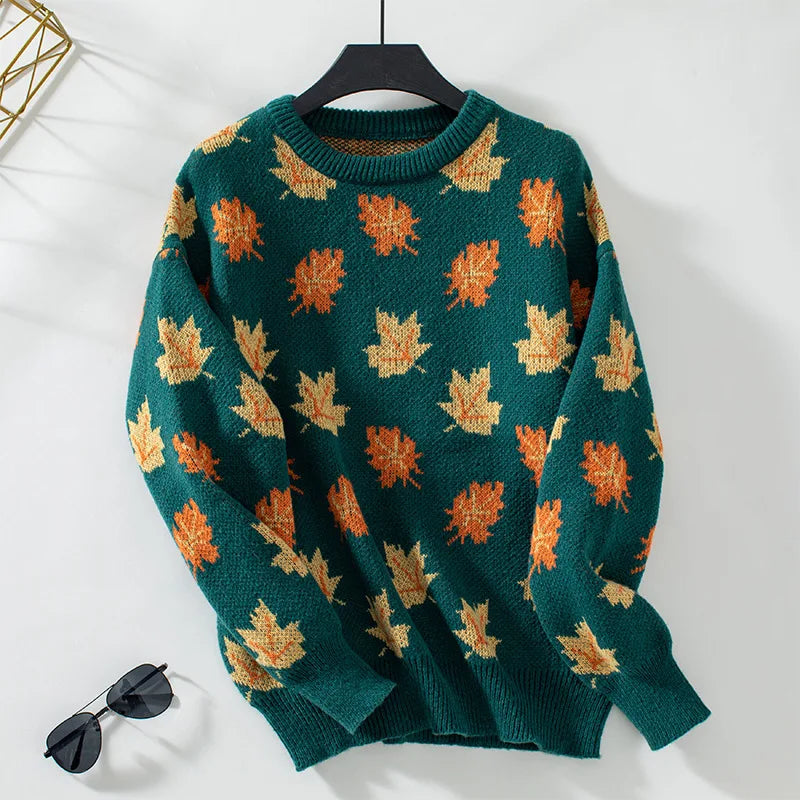 Maple Leaf Sweater