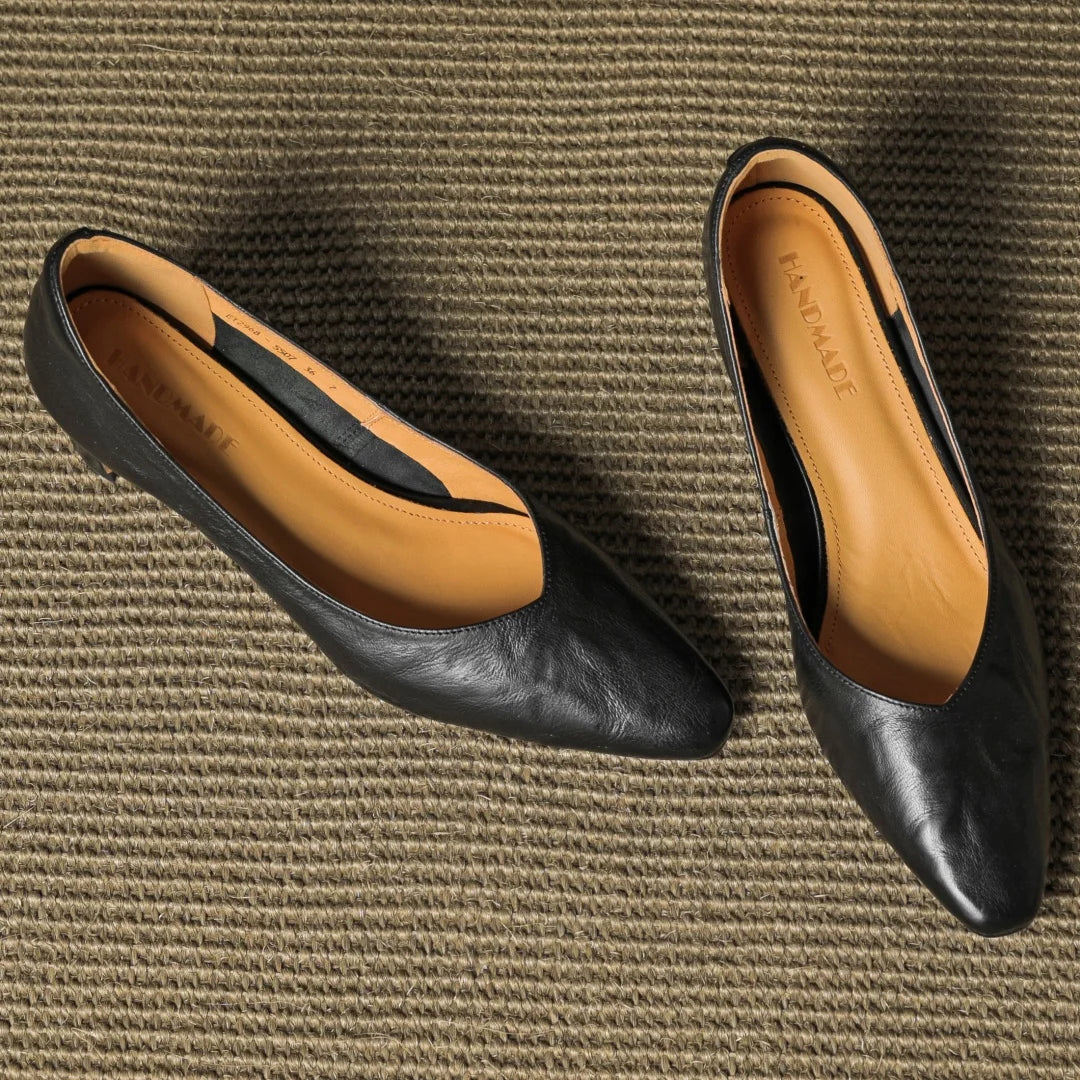Trisha Leather Pumps