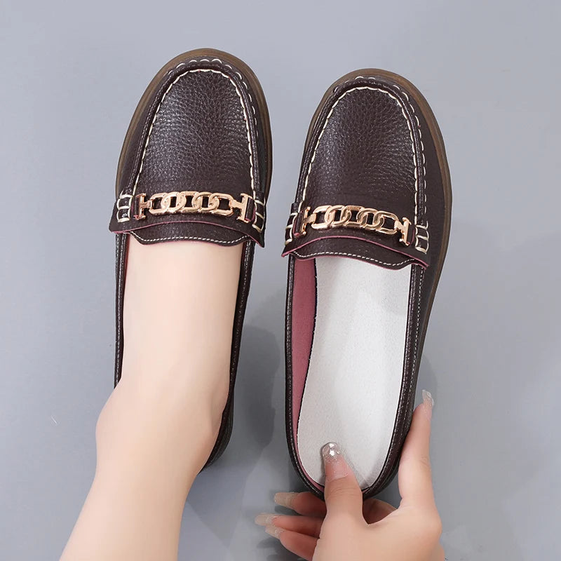 Anabella Leather Mules