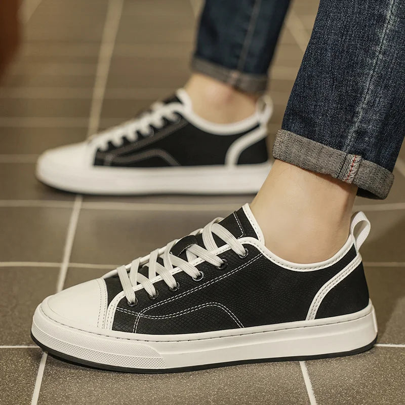 Jason Signature Leather Sneaker