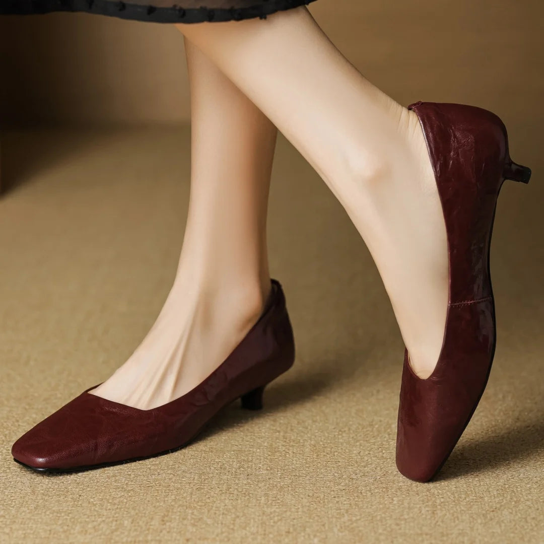 Tessa Leather Pumps