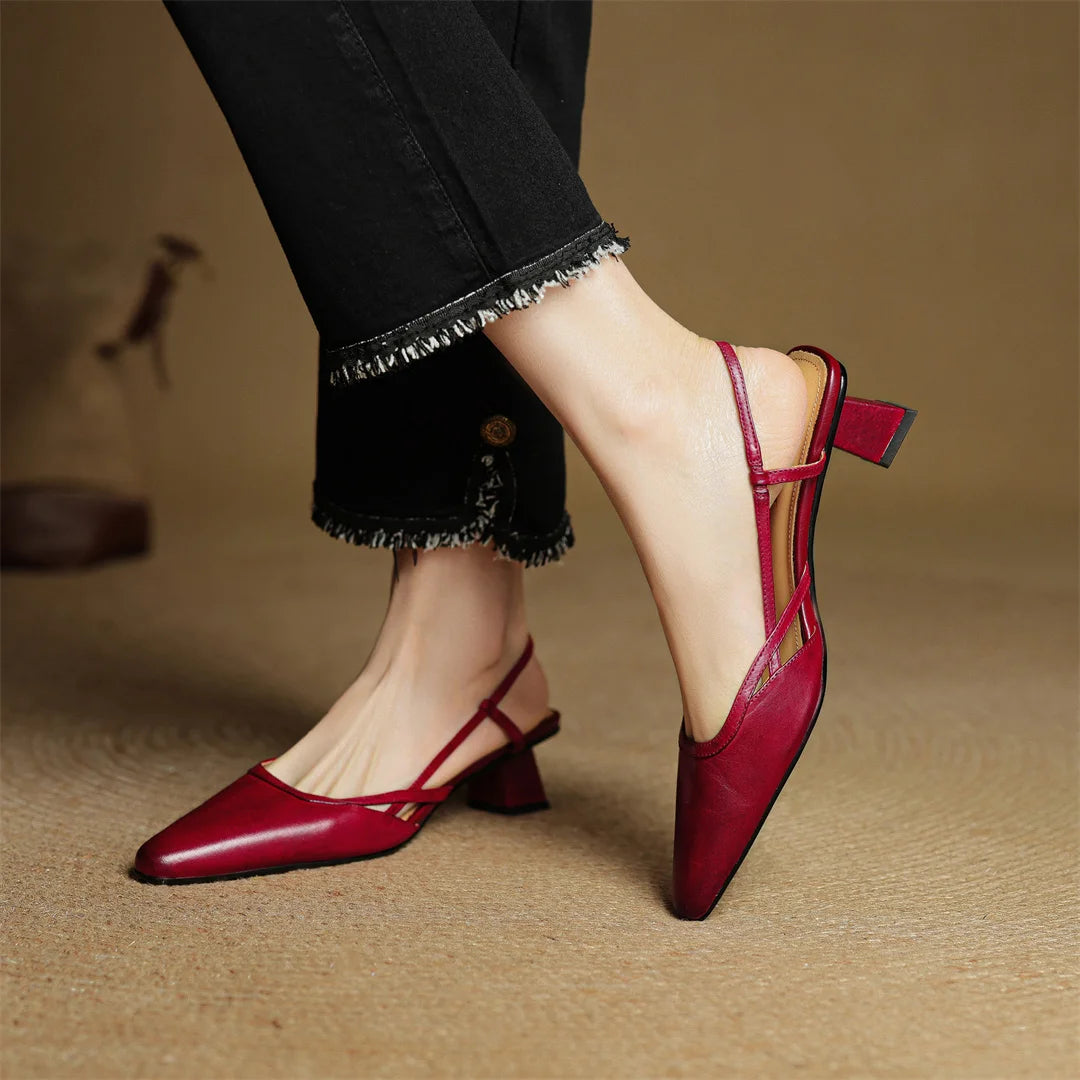 Nadia Leather Pumps