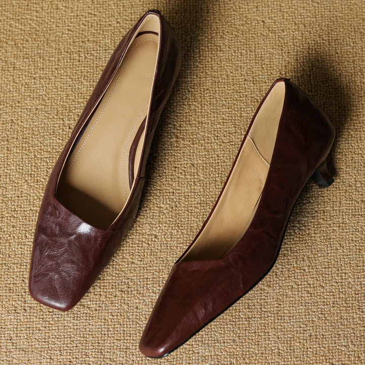 Tessa Leather Pumps