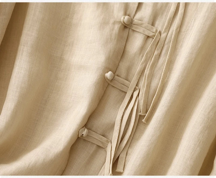 Amelia Linen Blouse