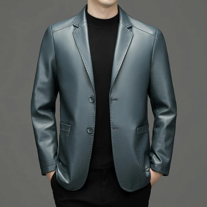 Camden Leather Blazer