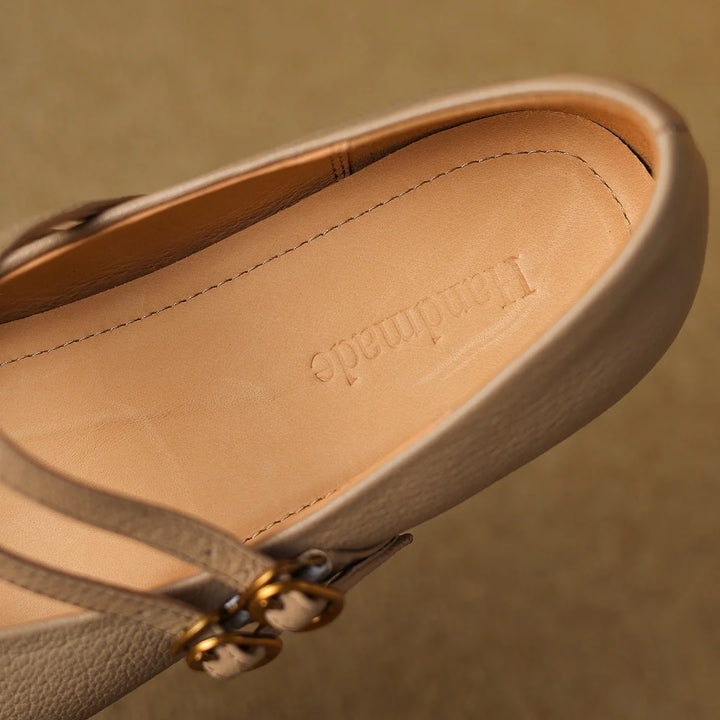Lysandra Leather Ballet Flats
