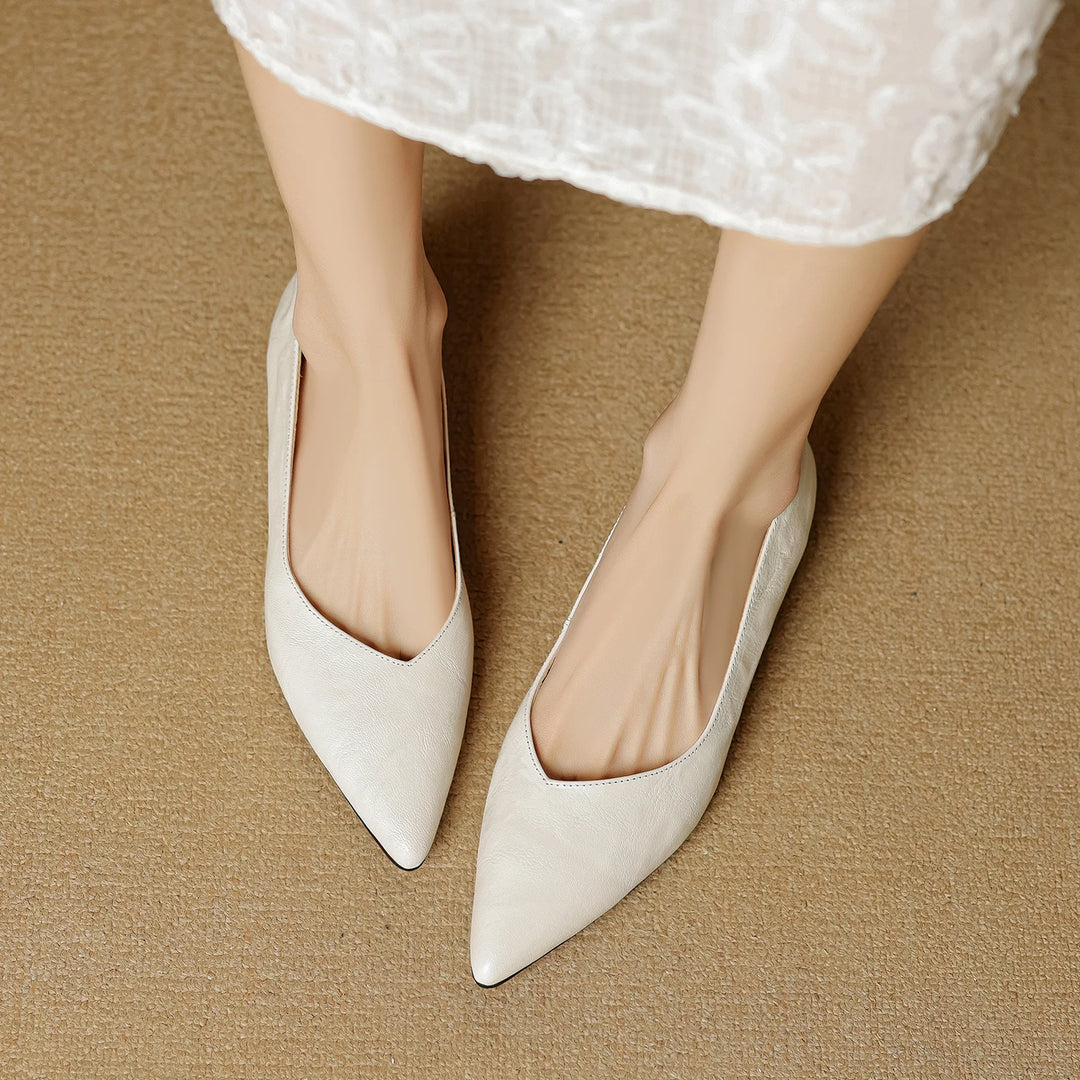 Elodie Leather Pumps