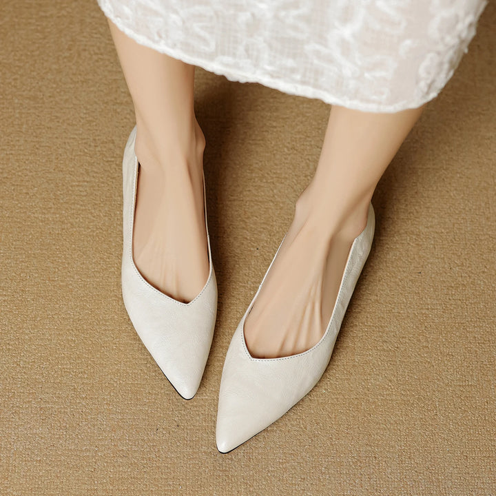Elodie Leather Pumps