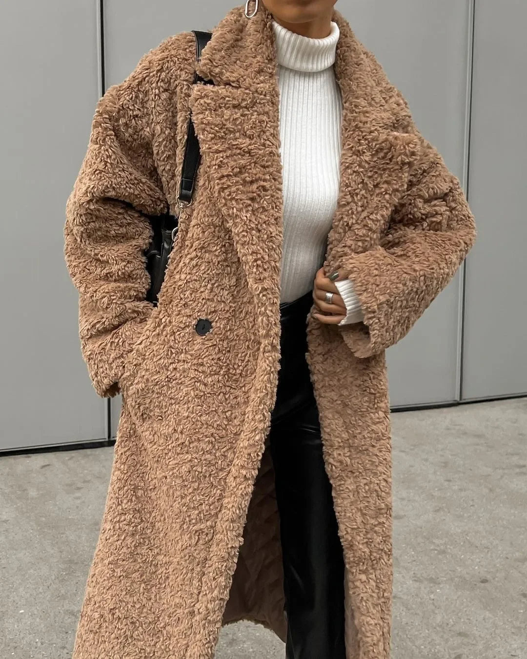 Massimo Long Wool-Blend Coat