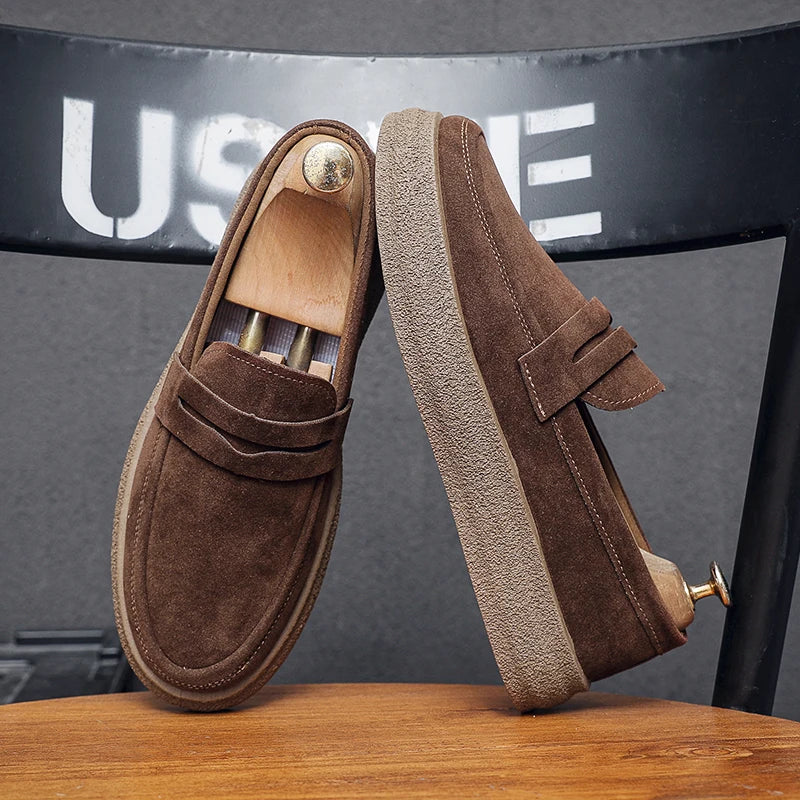 Valencia Suede Loafers