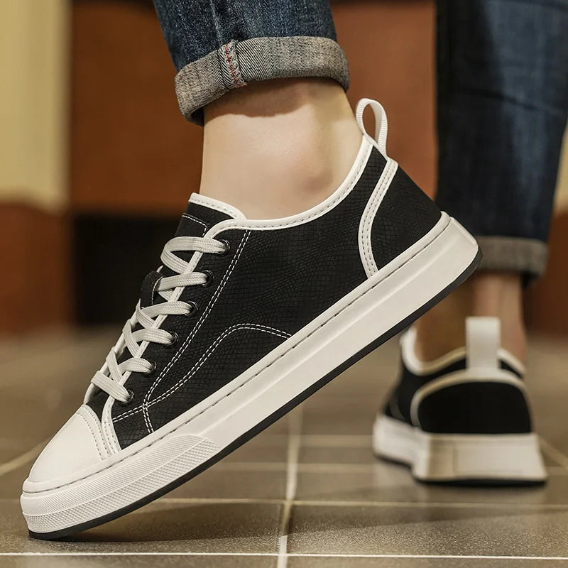 Jason Signature Leather Sneaker