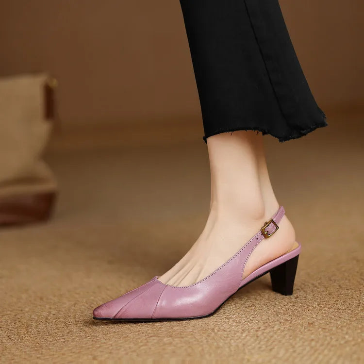 Hazel Leather Sandals