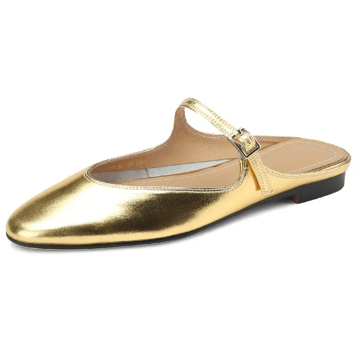 Rosalind Genuine Leather Mules