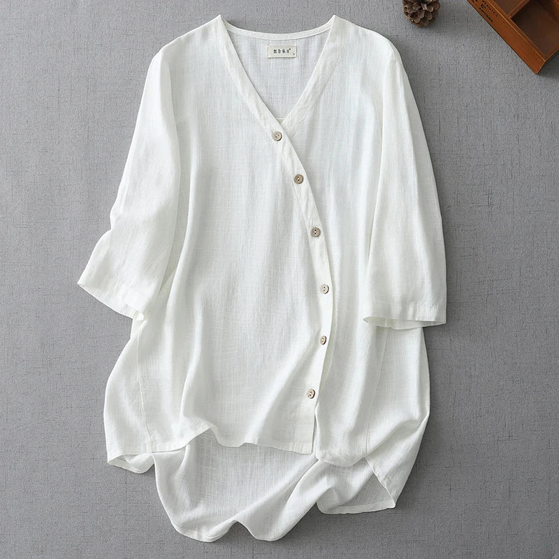 Natalia Linen Shirt